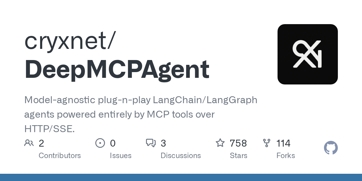 DeepMCPAgent Framework