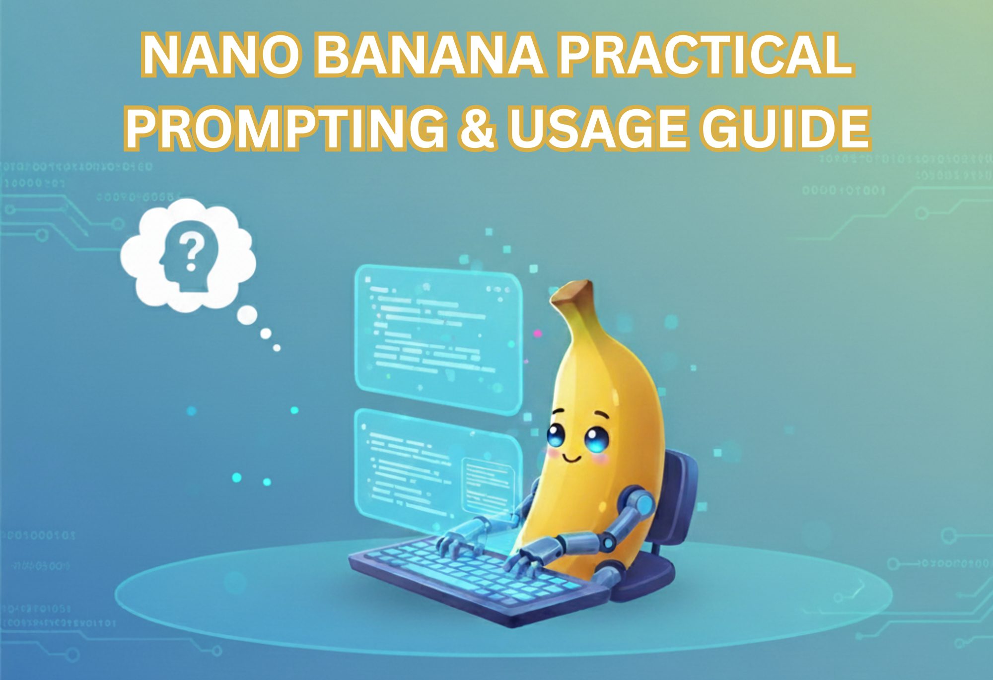 Nano Banana Prompting Guide
