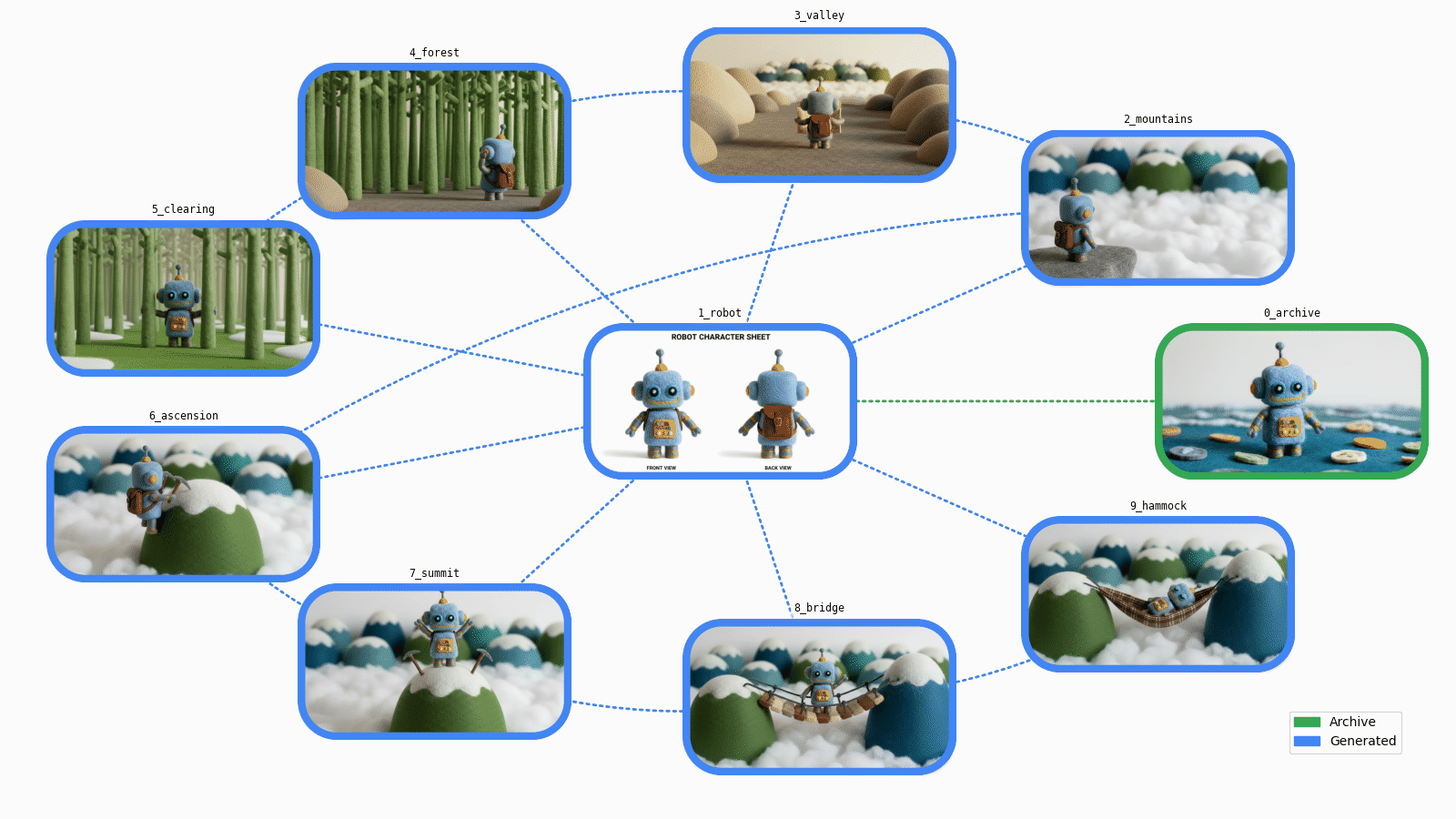 Generating Consistent Imagery with Gemini