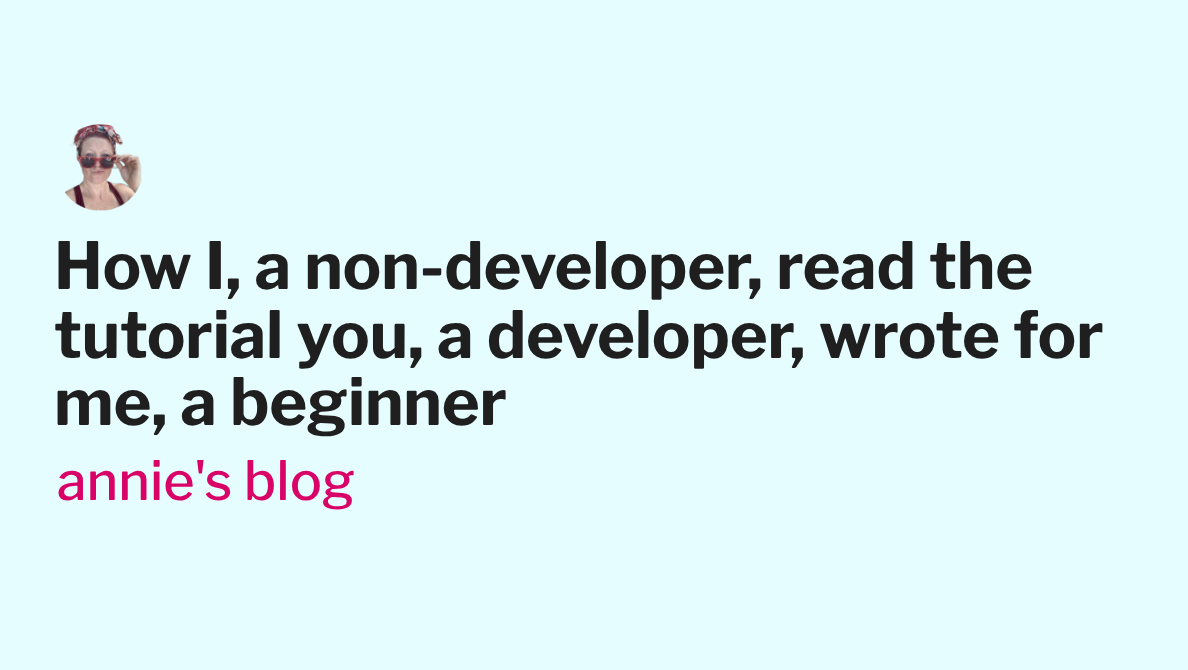 How Beginners Read Developer Tutorials