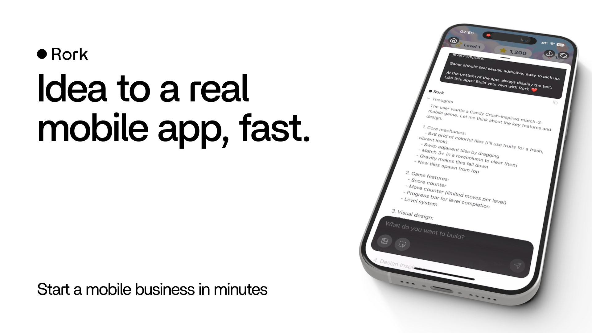 Rork iOS App Builder