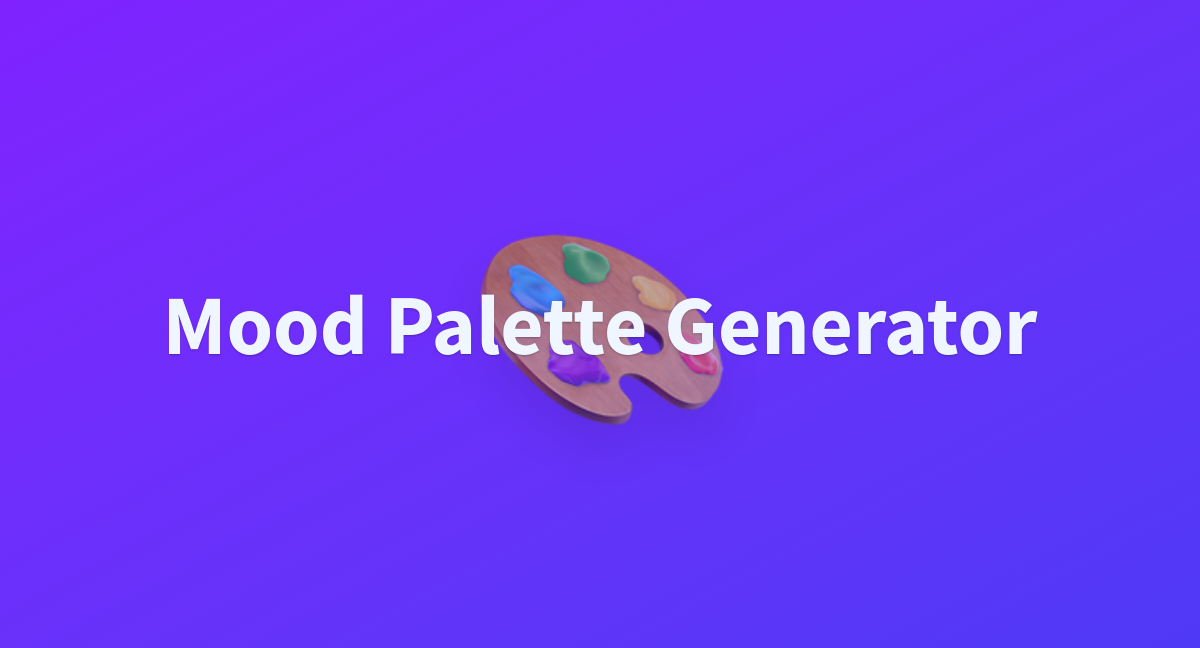 Google Mood Palette Generator