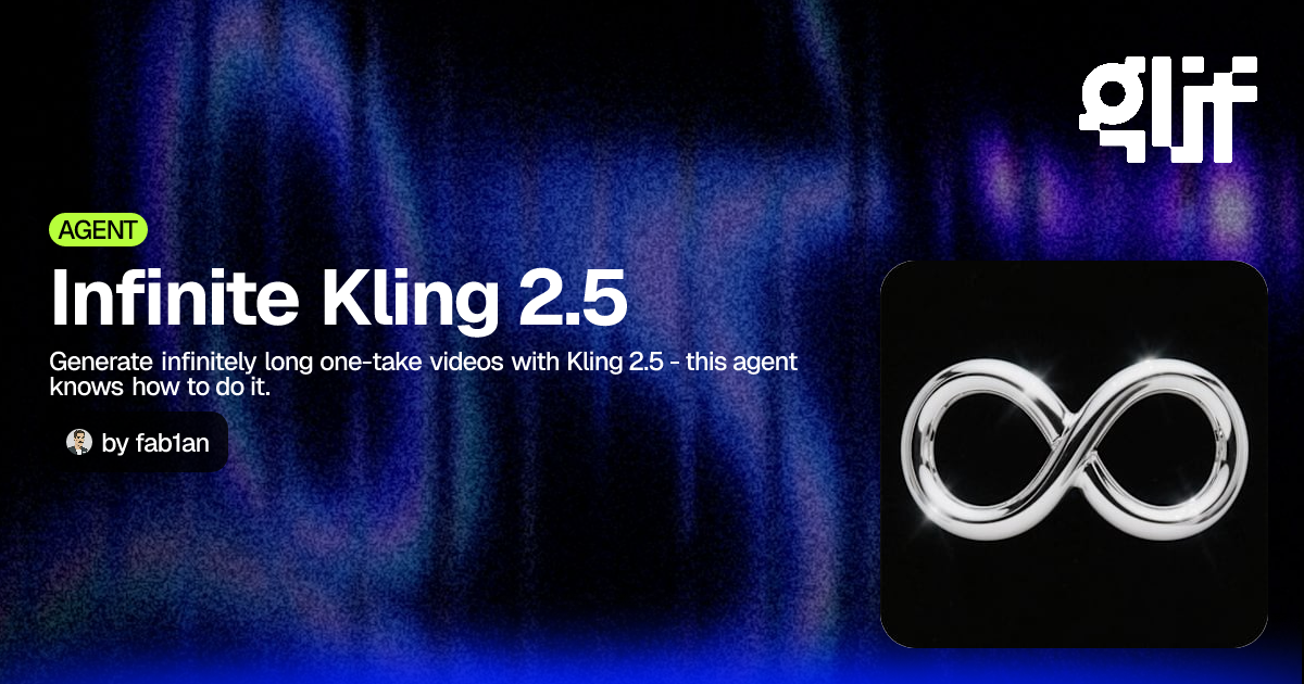 Infinite Video Generation Kling 2.5